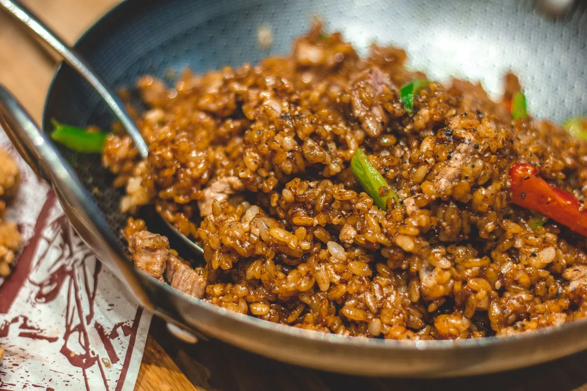 how to make fried rice in a wok