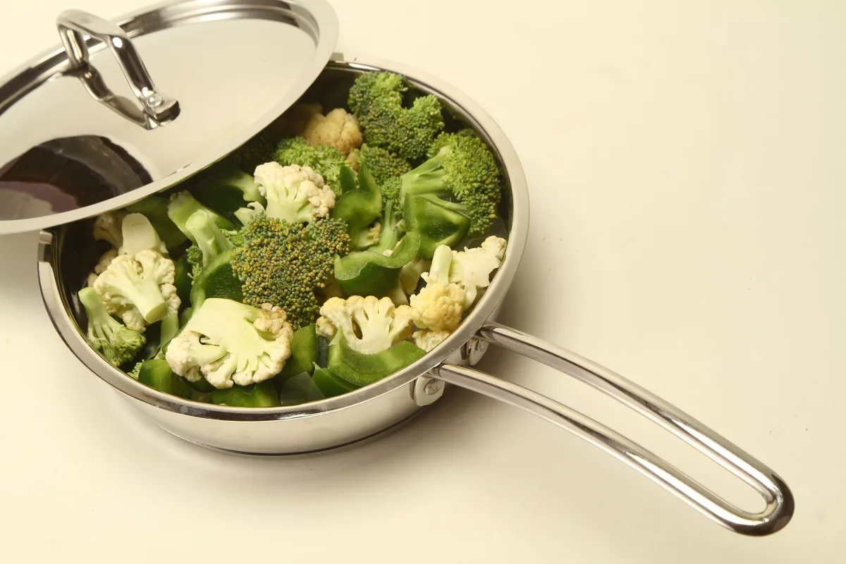 stainless steel pan seasoning process
