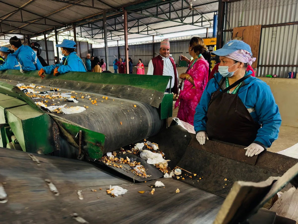 e-waste recycling center