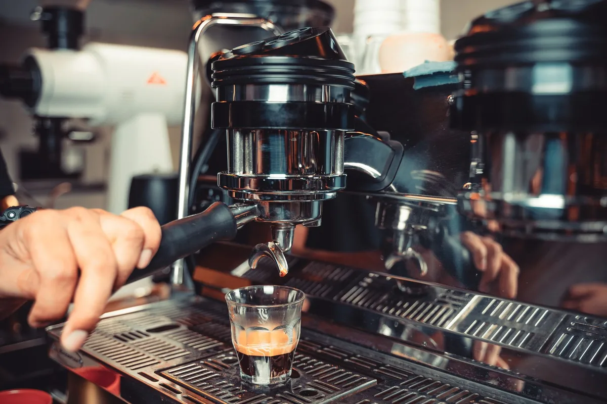 espresso shot extraction