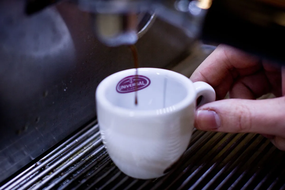 espresso shot extraction