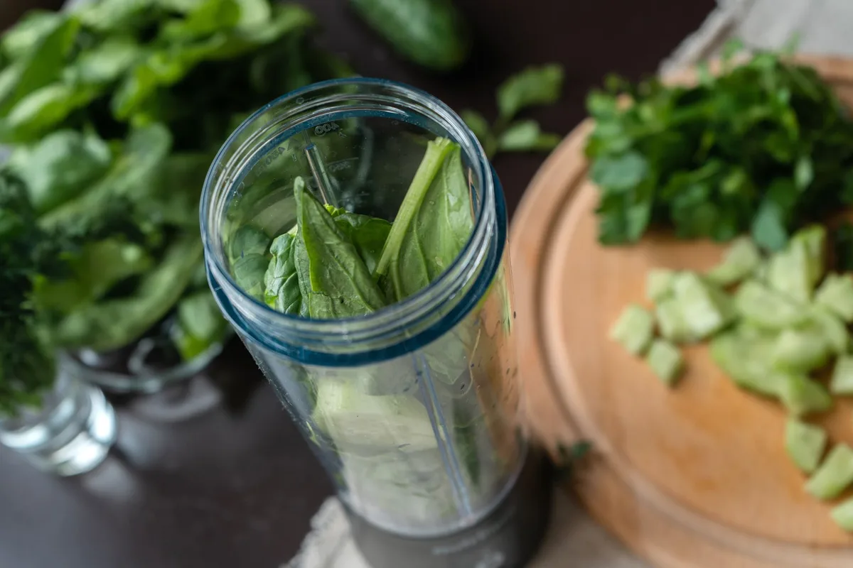 best blender settings for green juice